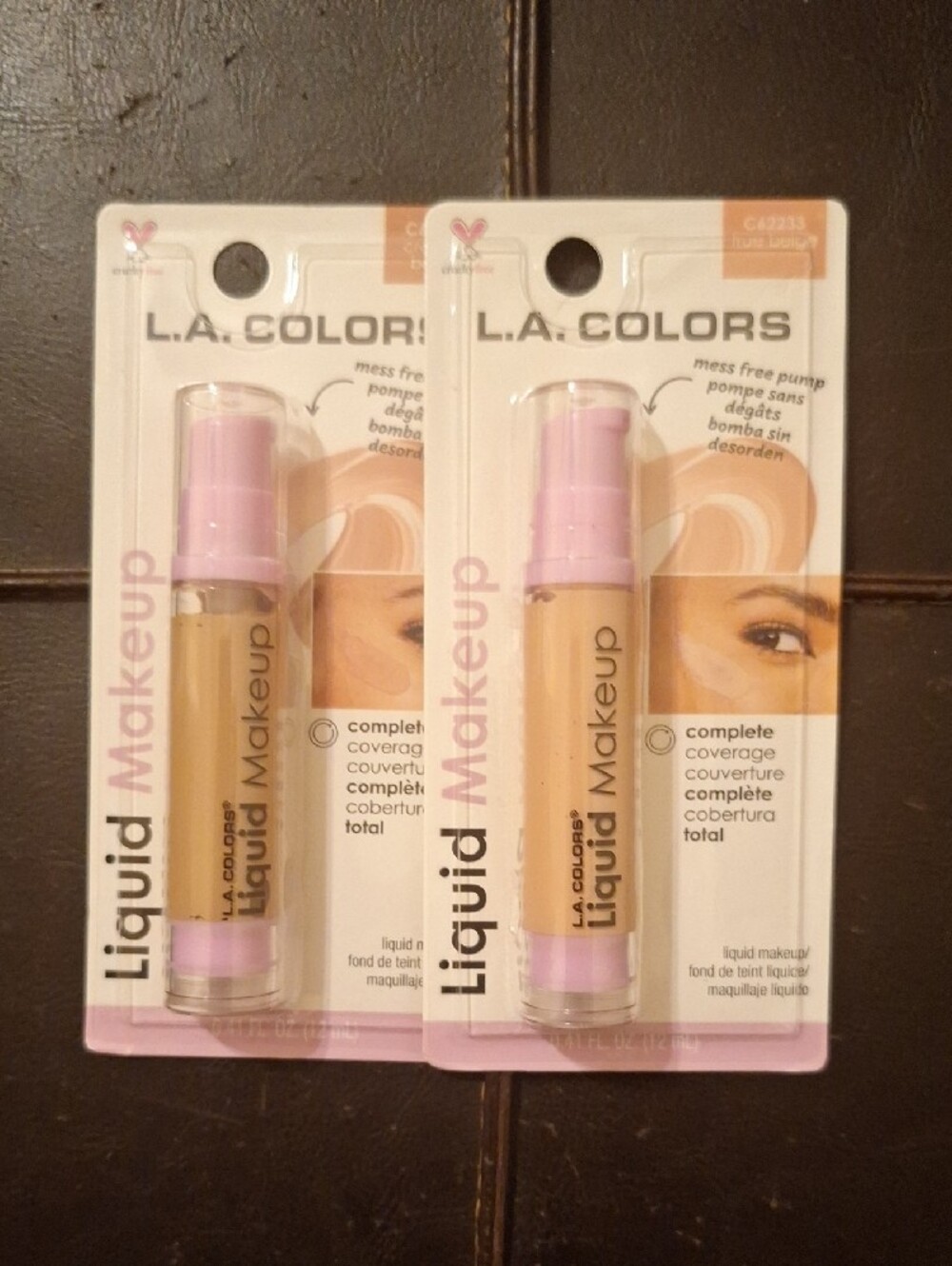 L.A. Colors liquid makeup - beige | full coverage foundation